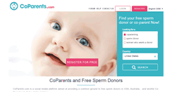 Desktop Screenshot of coparents.com